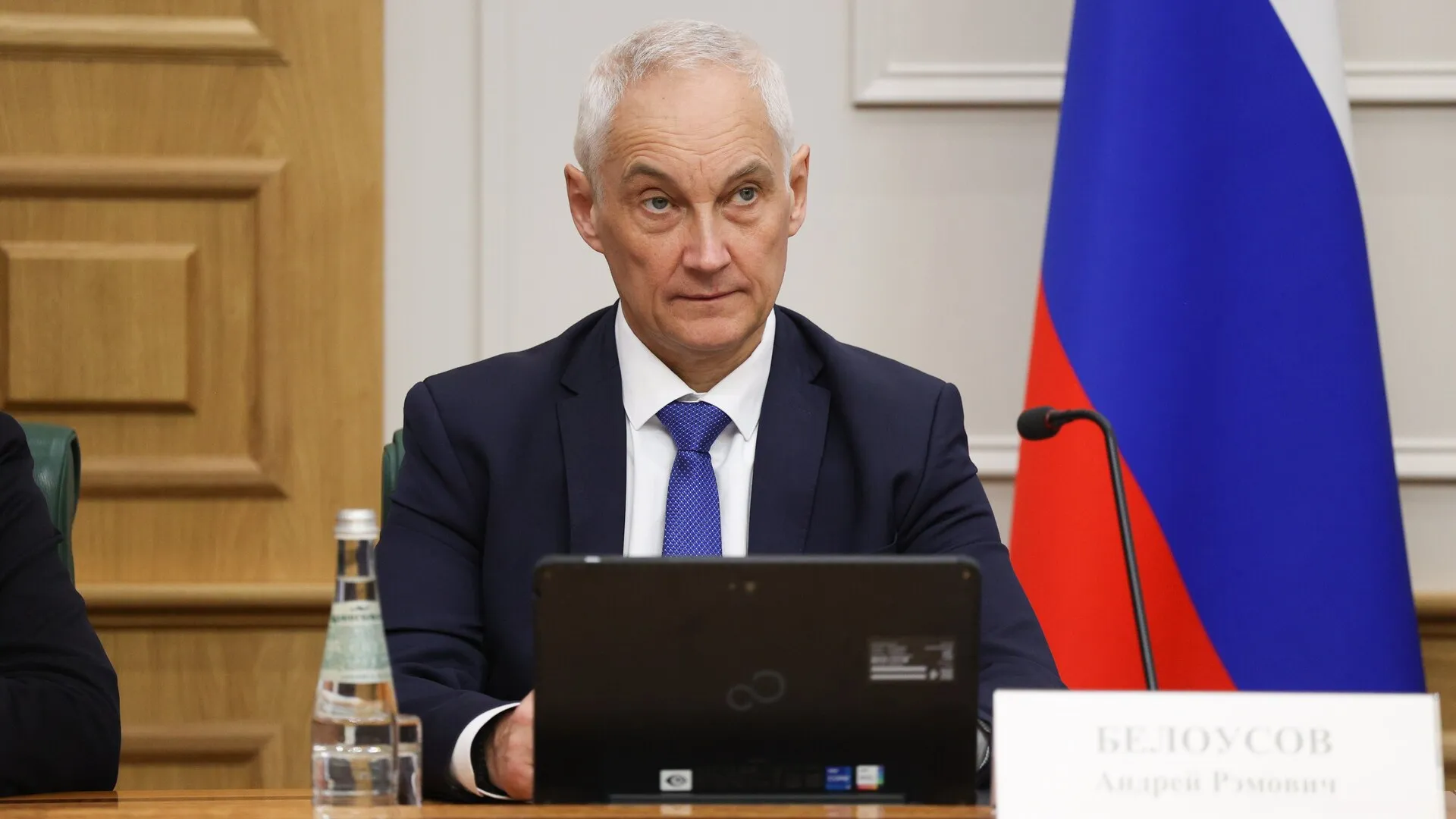 Andrei Belousov at the Federation Council, May 2024. Photo: Council.gov.ru, CC BY 4.0