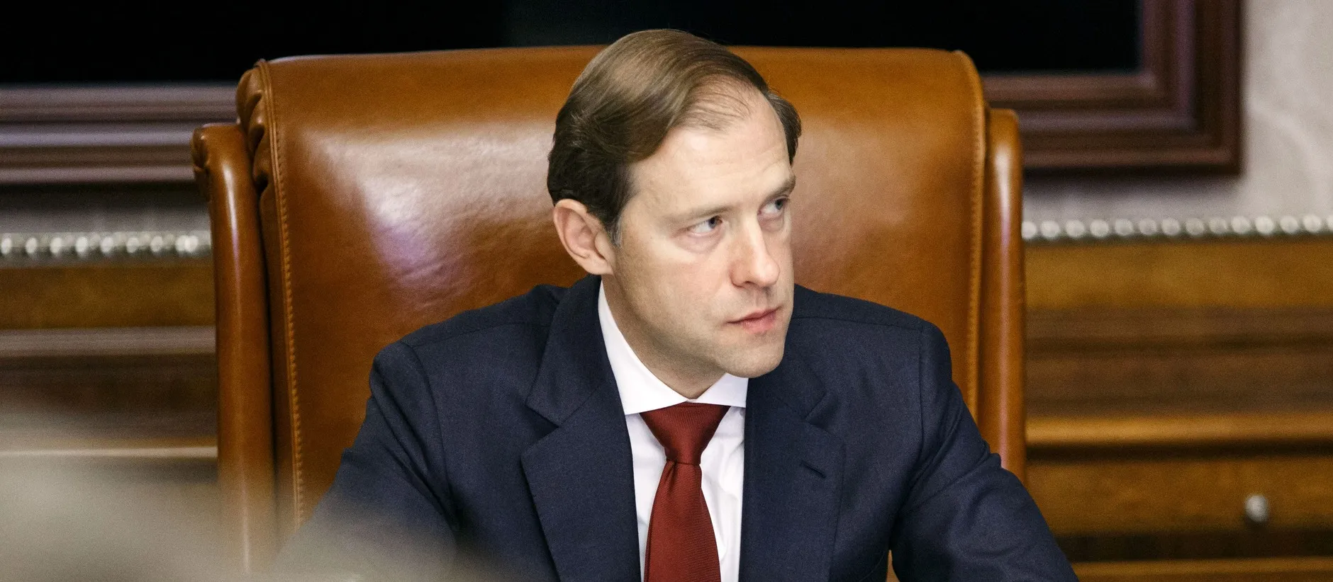 Denis Manturow bei einer Regierungssitzung. Foto: Minpromtorg Russlands, CC BY 4.0